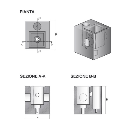 Plinto mod.80